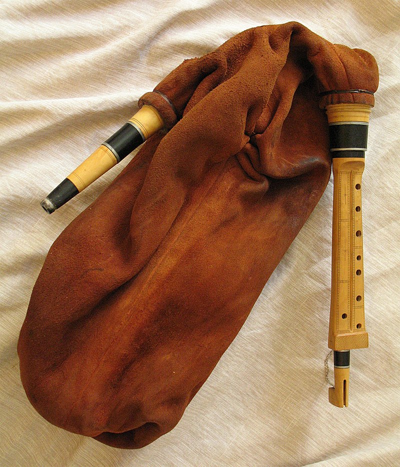 The Boha bagpipe is a traditional instrument from the Landes de Gascogne region, known for its unique sound and playing style.

