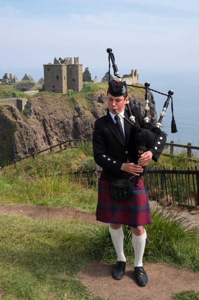 Immerse yourself in the timeless allure of Scottish and Irish bagpipes, evoking the spirit of ancient Celtic traditions through haunting melodies and rich cultural heritage.